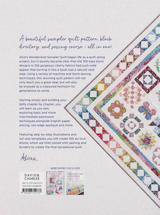 Alice's Wonderland Sampler Quilt Book