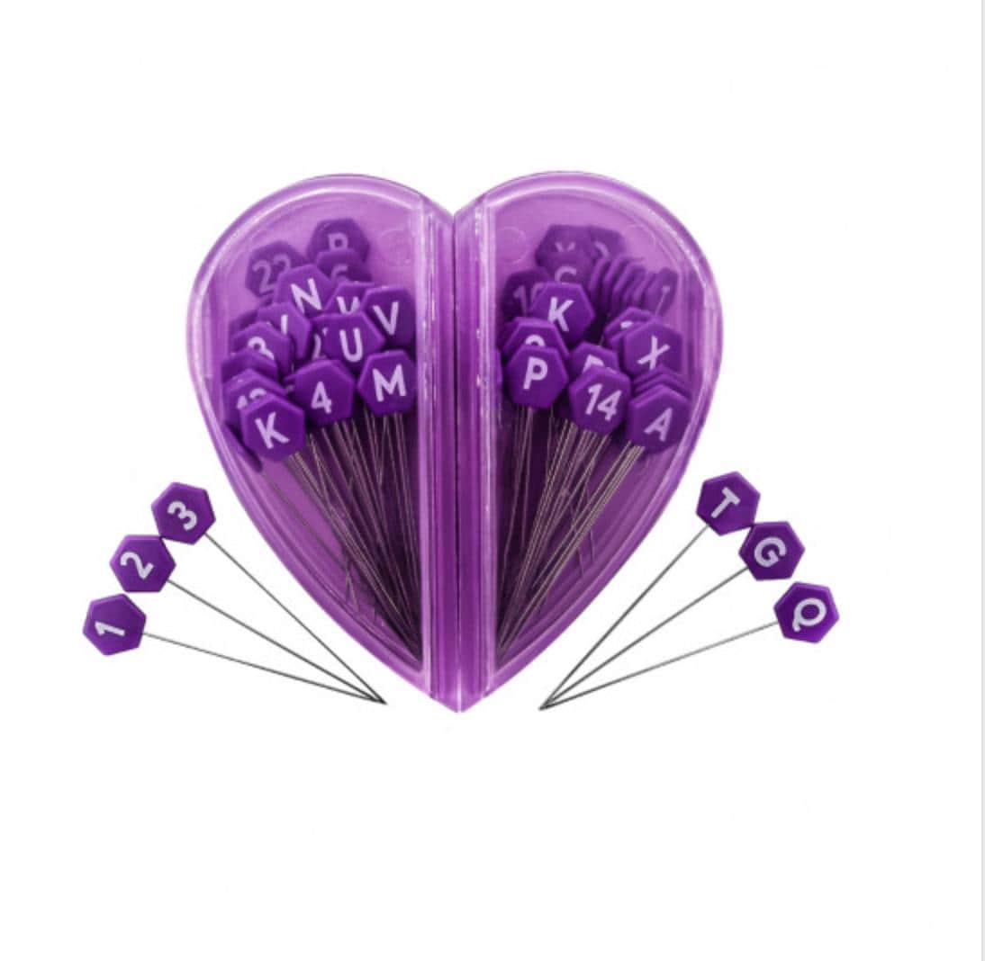 The Gypsy Quilter ABC 123 Cool Pins