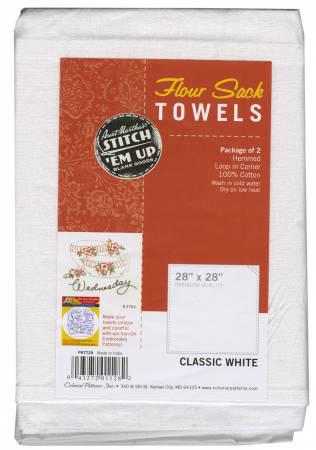 Aunt Martha's Old Fashion Flour Sack Towels - 28x28