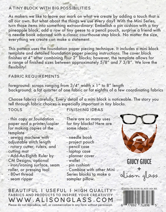 Mini Series Rainbow by Alison Glass + Giucy Giuce