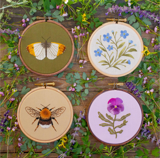 Paint With Thread: In the Garden