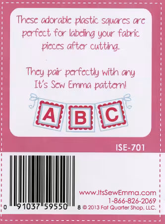 Alphabitties - It's Sew Emma