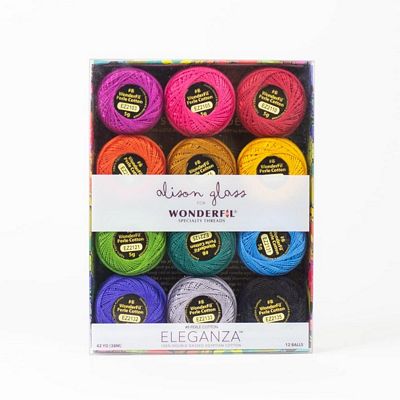 Wonderfil Allison Glass Eleganza Thread - Fauna