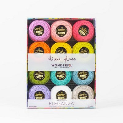 Wonderfil Allison Glass Eleganza Thread - Sun