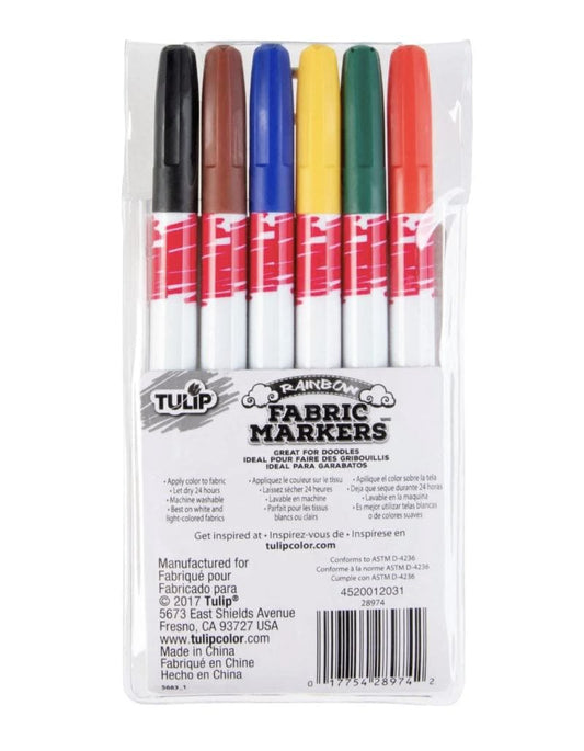Tulip Fine-Tip Fabric Markers
