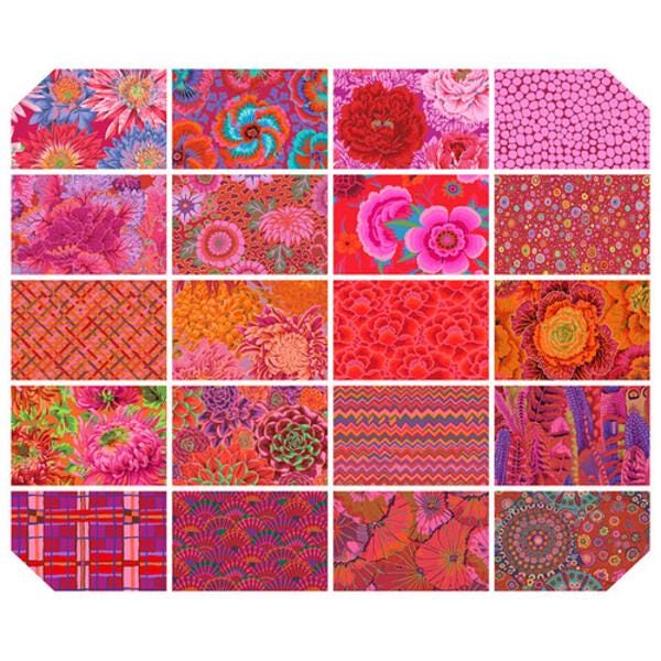 Kaffe Classics Ruby Colorstory Fat Quarter Bundle