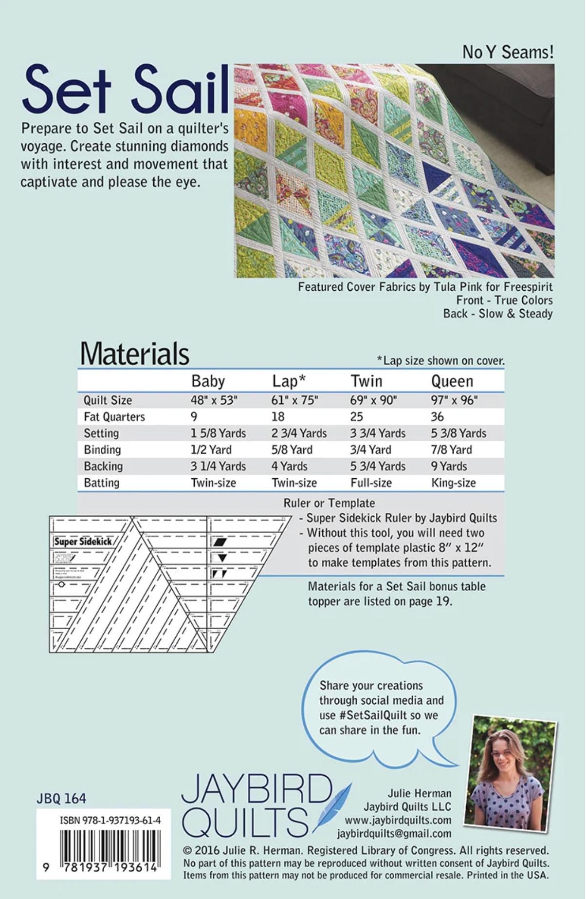 Set Sail Pattern Quilt Pattern
