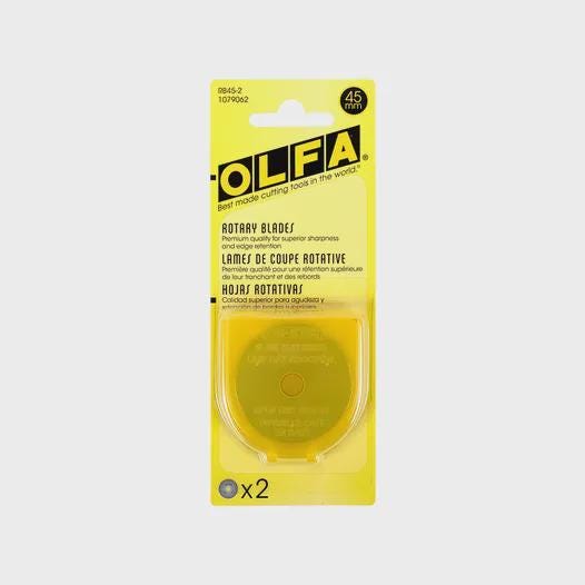 Olfa Rotary Blade 45mm - 2pk