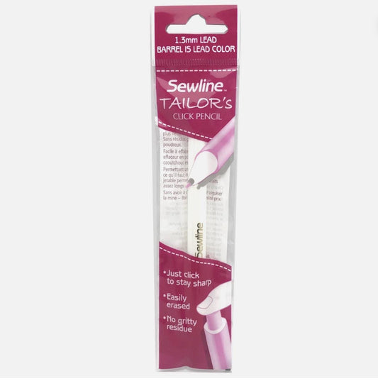 Sewline Fabric Pencil 1.3MM - white