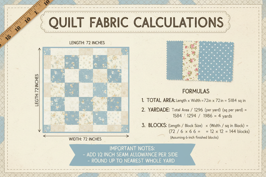 How to Calculate Backing Fabric
