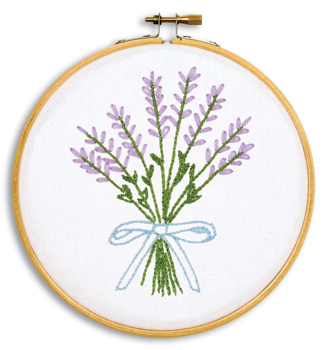 Lavender 6in Hoop Kit