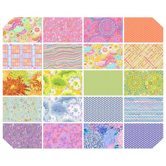 Kaffe Fassett Classics Plus - 10" Charm Pack - Sorbet