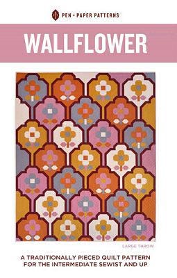 Wallflower Quilt Pattern - Paper Pattern