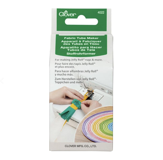 Fabric Tube Maker - Clover - Jelly Roll Rug