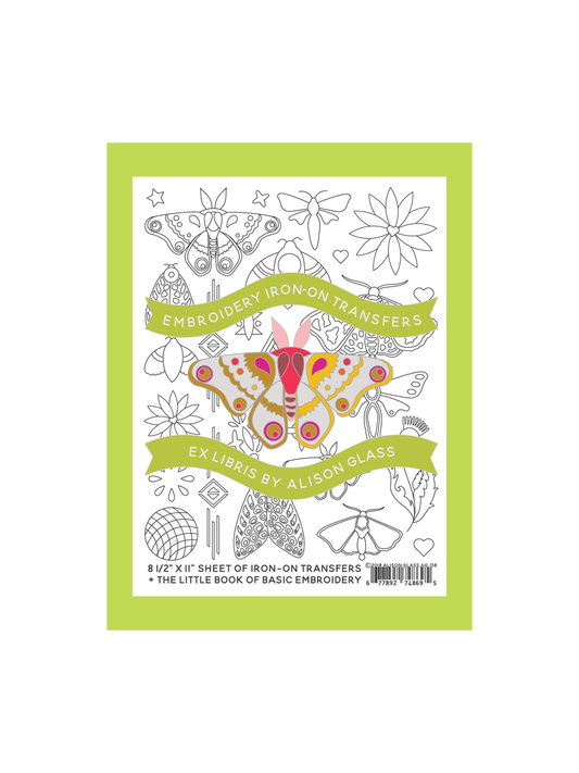 Alison Glass Embroidery Iron On Transfers – Ex Libris