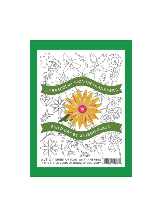 Alison Glass Embroidery Iron On Transfers – Field Day