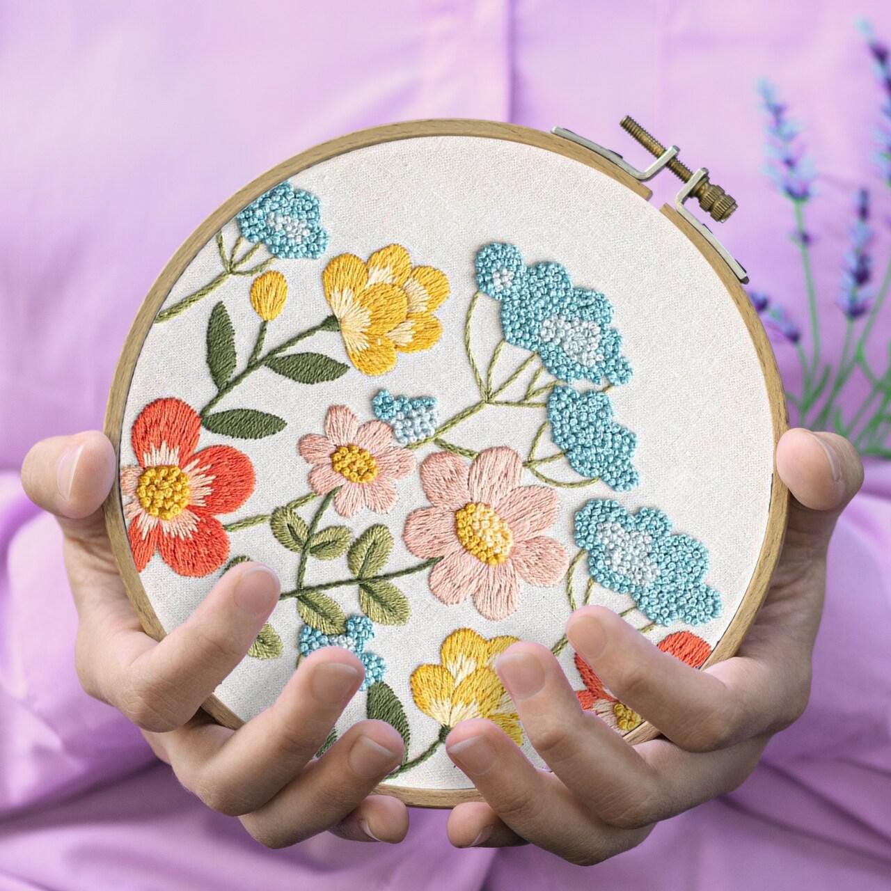 Garden Fresh Embroidery Kit 6"