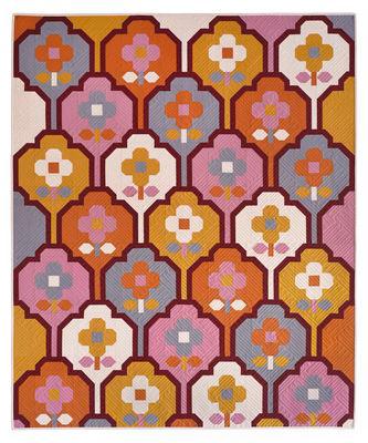 Wallflower Quilt Pattern - Paper Pattern