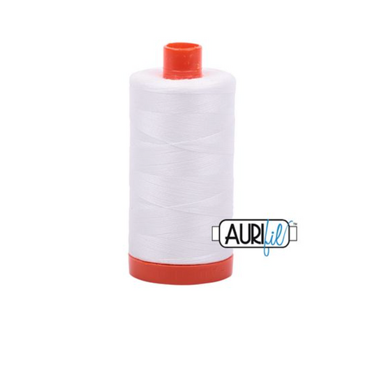 Natural White Aurifil Thread - 2021
