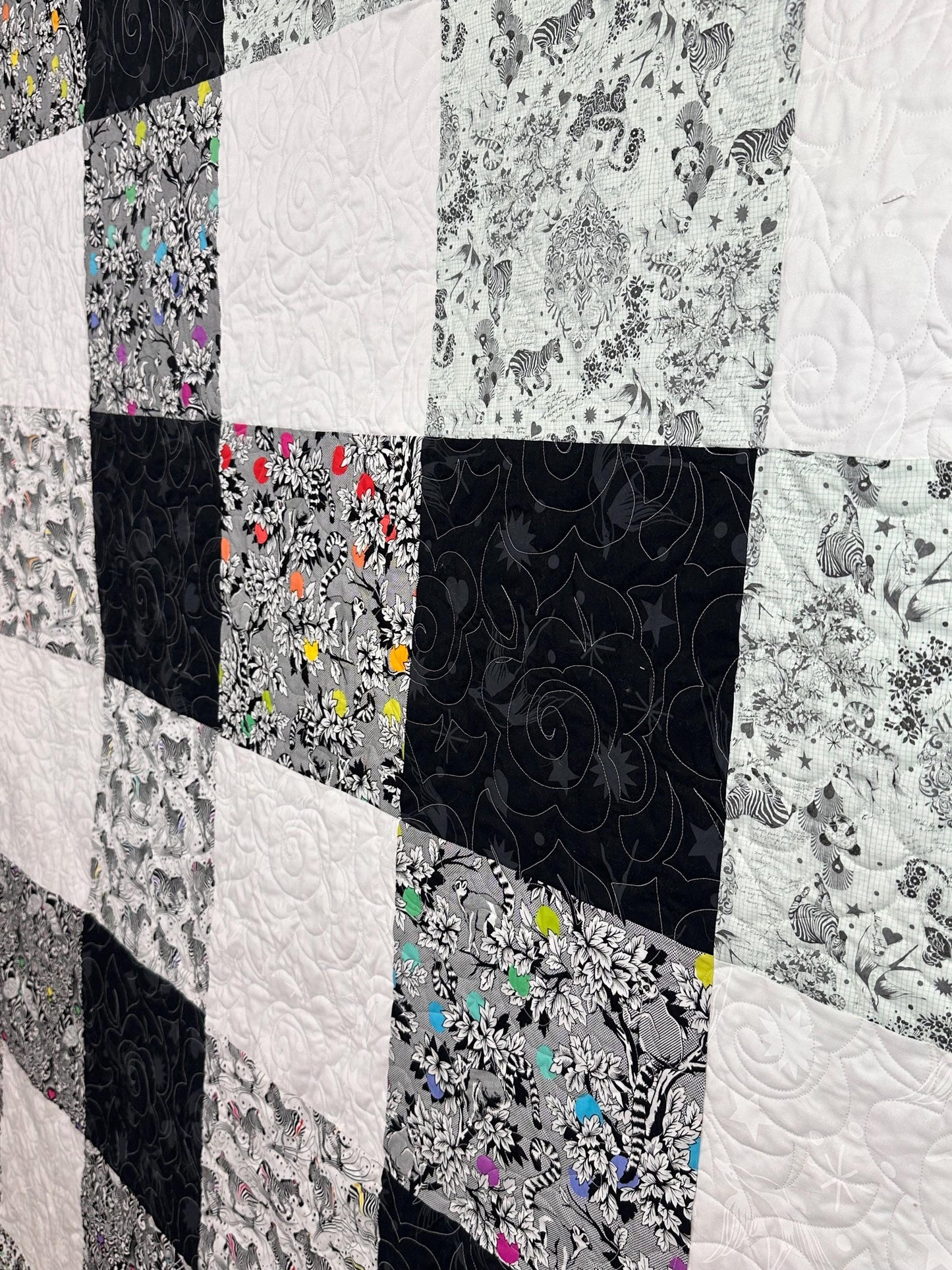 Buffalo Check Tula Pink Queen Size Quilt