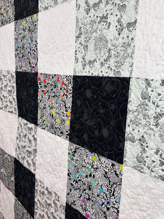 Buffalo Check Tula Pink Queen Size Quilt