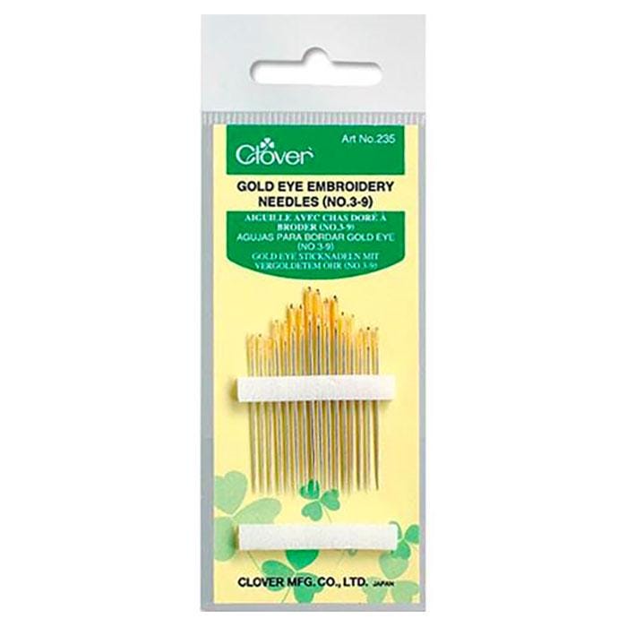 Gold Eye Embroidery Needles