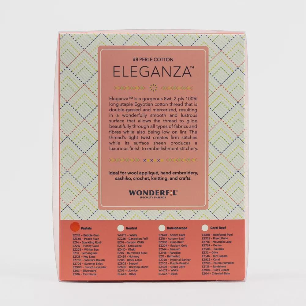 Wonderfil Eleganza Thread - Pastels