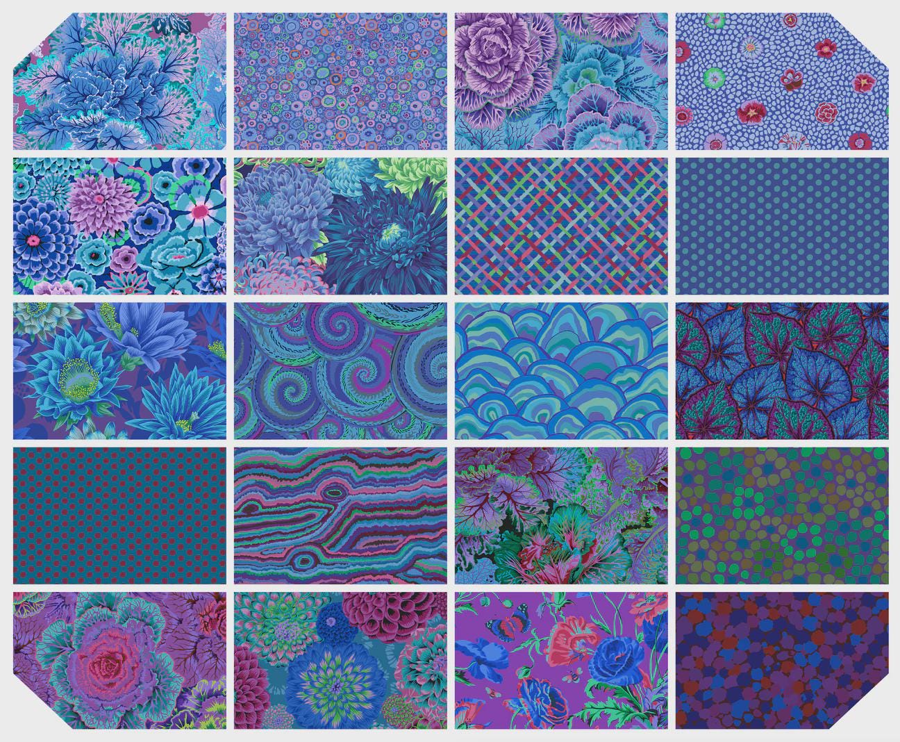 Kaffe Classics Royal Colorstory Fat Quarter Bundle