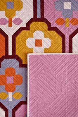 Wallflower Quilt Pattern - Paper Pattern