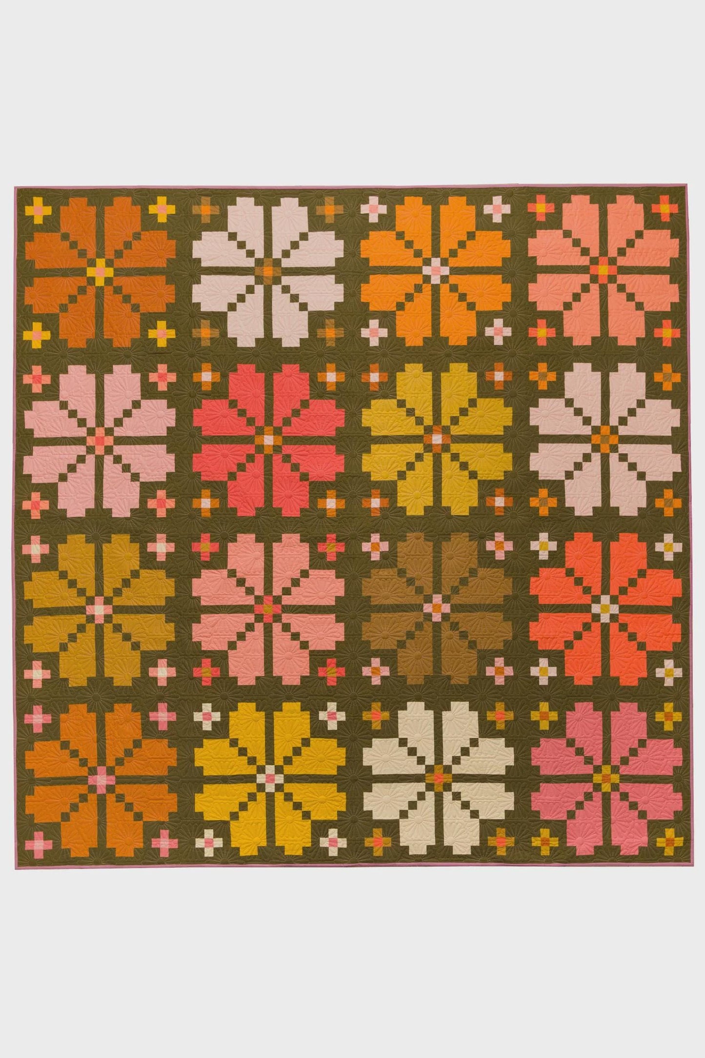 Knitted Blooms Pattern - Lo & Behold Stitchery (Paper Pattern)
