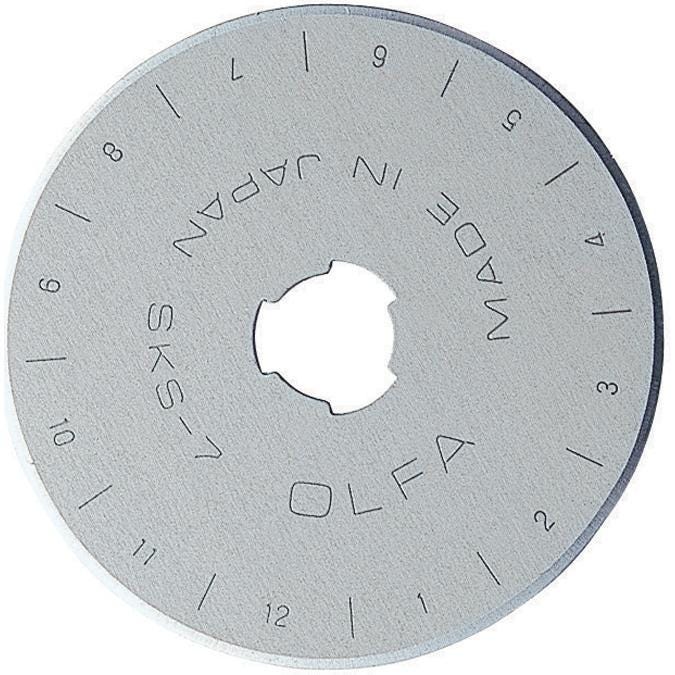 Olfa Rotary Blade 45mm - 2pk