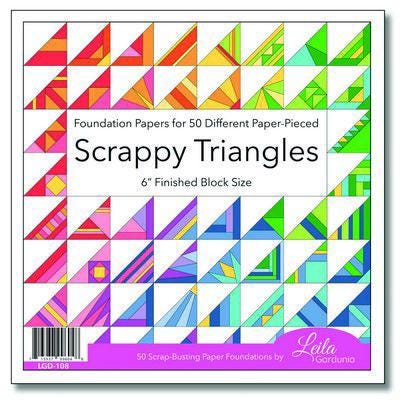 Scrappy Triangle Foundation Paper Piecing Pad