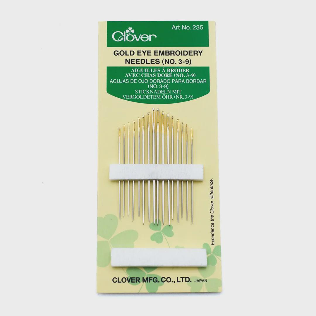 Gold Eye Embroidery Needles