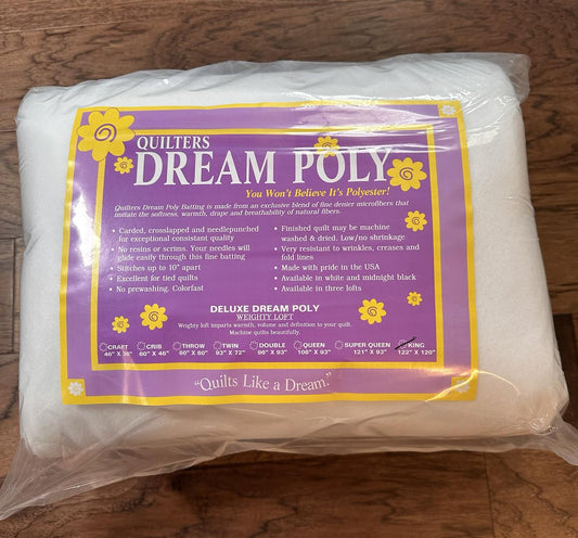 Quilters Dream Poly Deluxe Batting - King