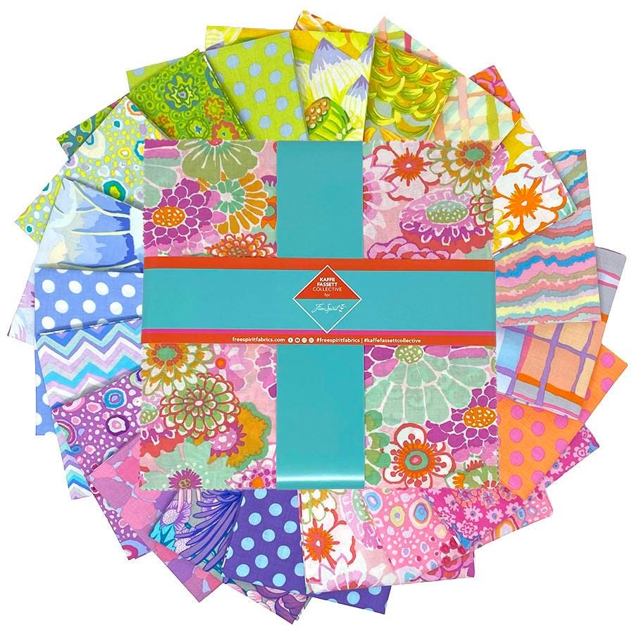 Kaffe Fassett Classics Plus - 10" Charm Pack - Sorbet