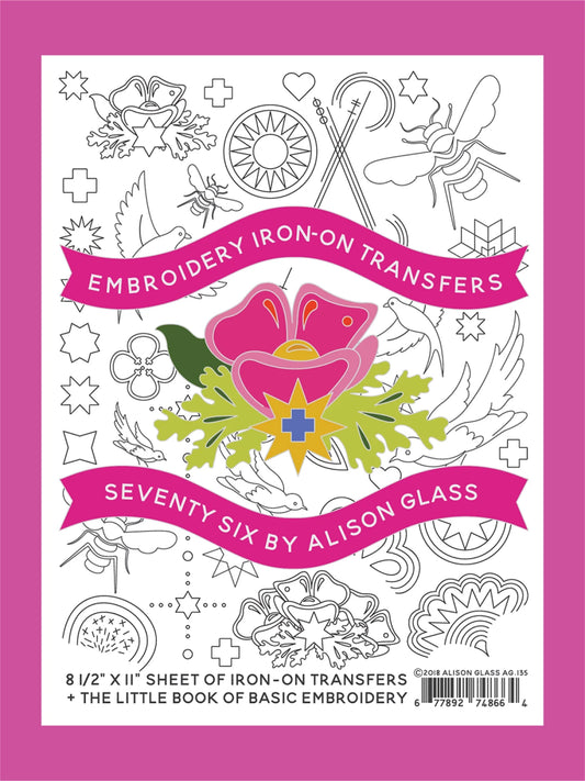 Alison Glass Embroidery Iron On Transfers – Seventy Six