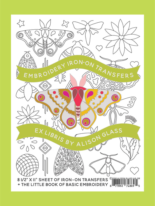 Alison Glass Embroidery Iron On Transfers – Ex Libris