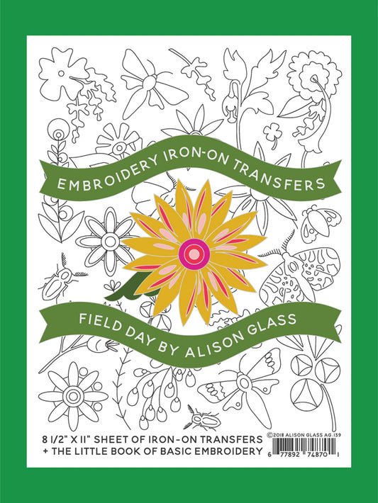 Alison Glass Embroidery Iron On Transfers – Field Day