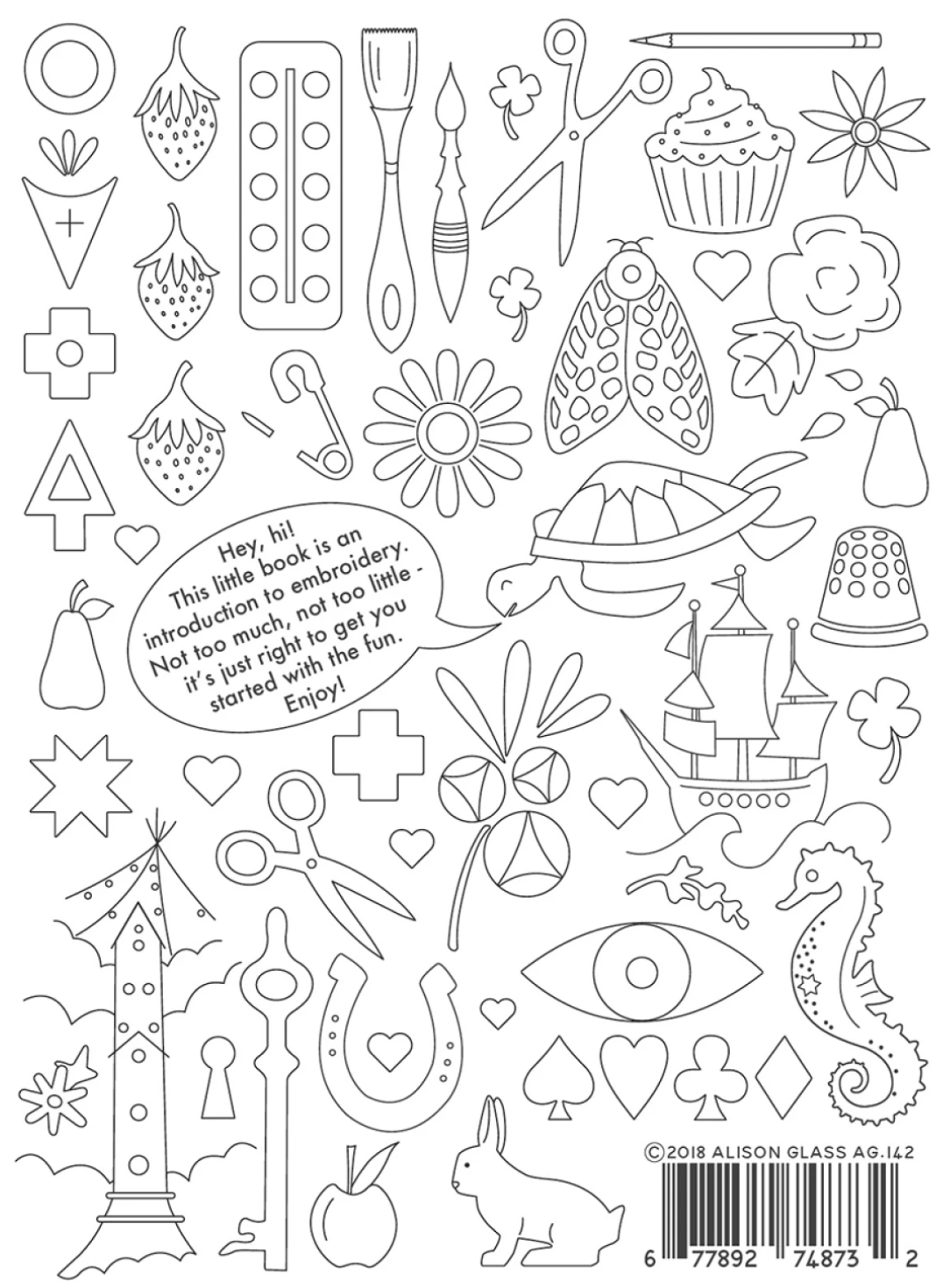 The Little Book of Basic Embroidery by Alison Glass