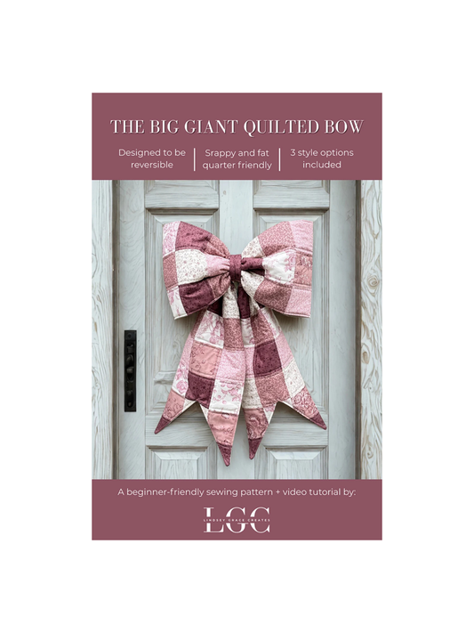 The Big Giant Quilted Bow