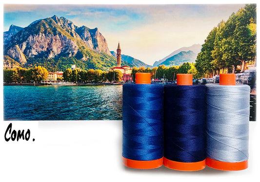 Como Blue - Aurifil Color Builder