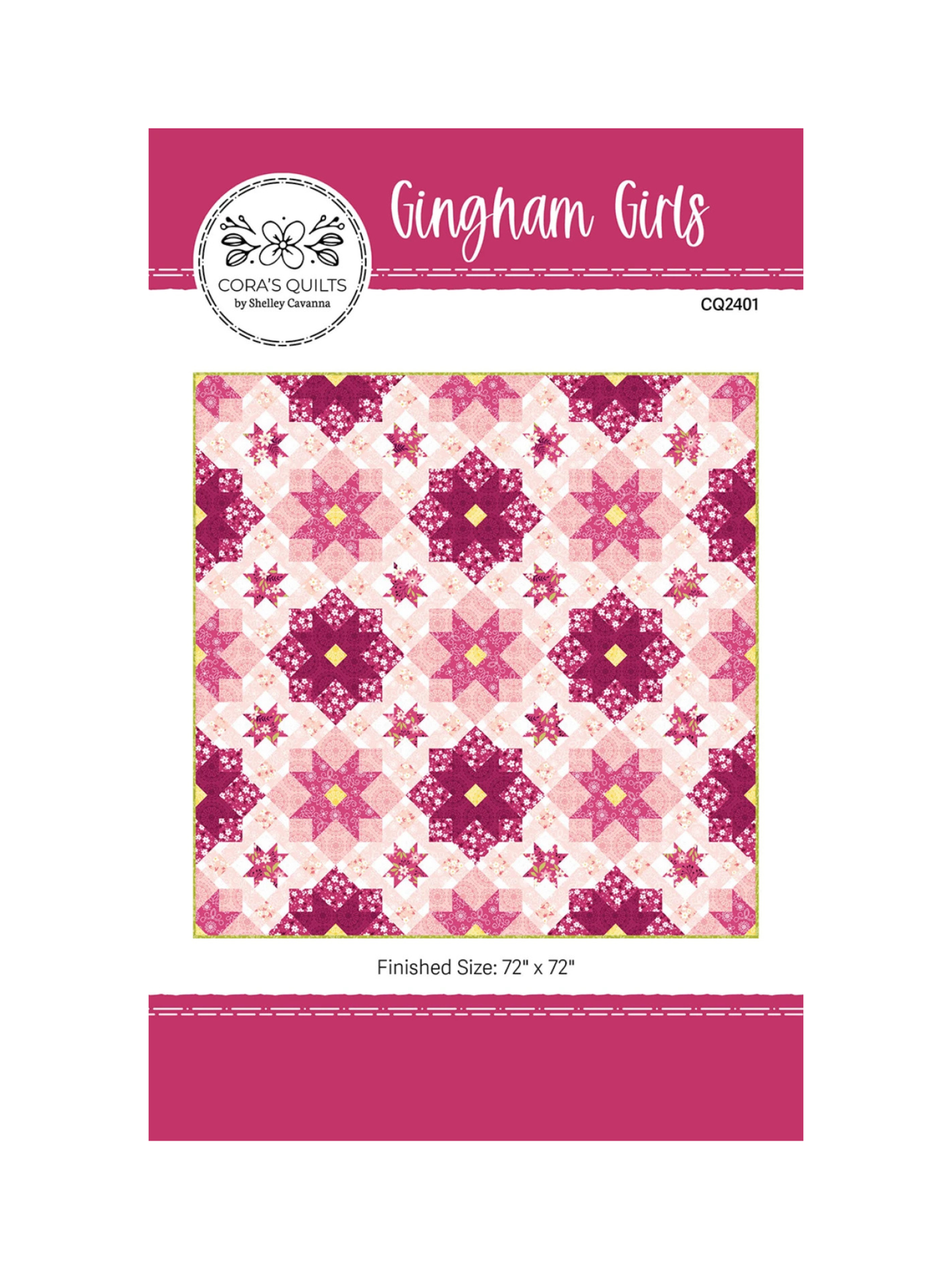 Gingham Girls Quilt Pattern