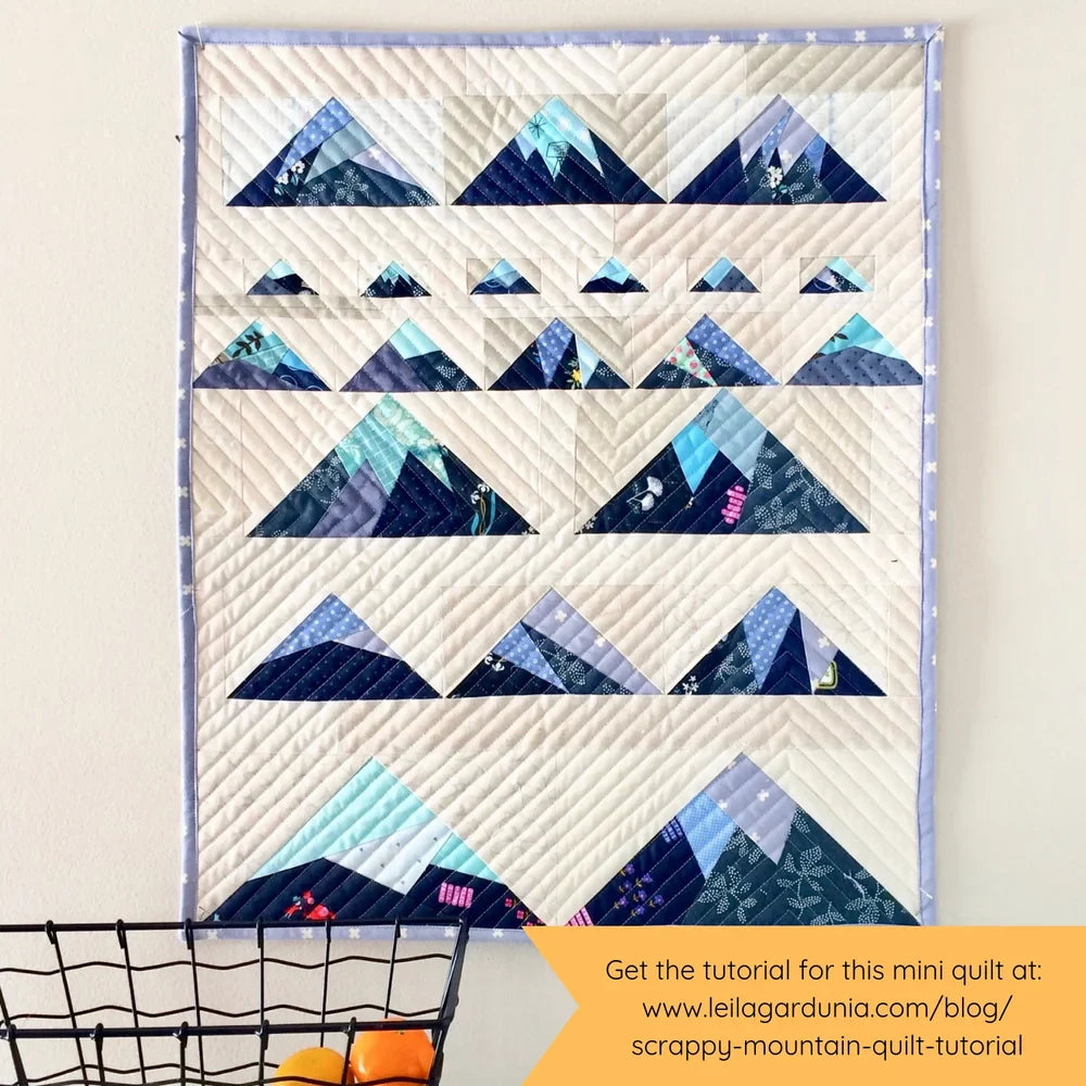 Scrappy Mountains Foundation Paper Piecing Pad