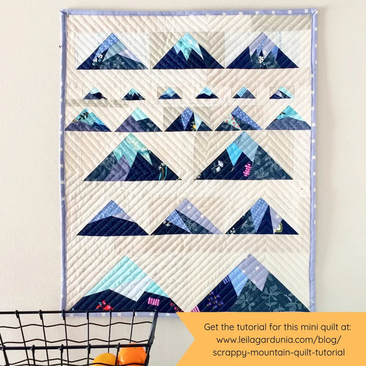 Scrappy Mountains Foundation Paper Piecing Pad