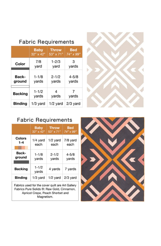 Homecoming Quilt Pattern (Paper Pattern)