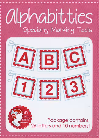 Alphabitties - It's Sew Emma