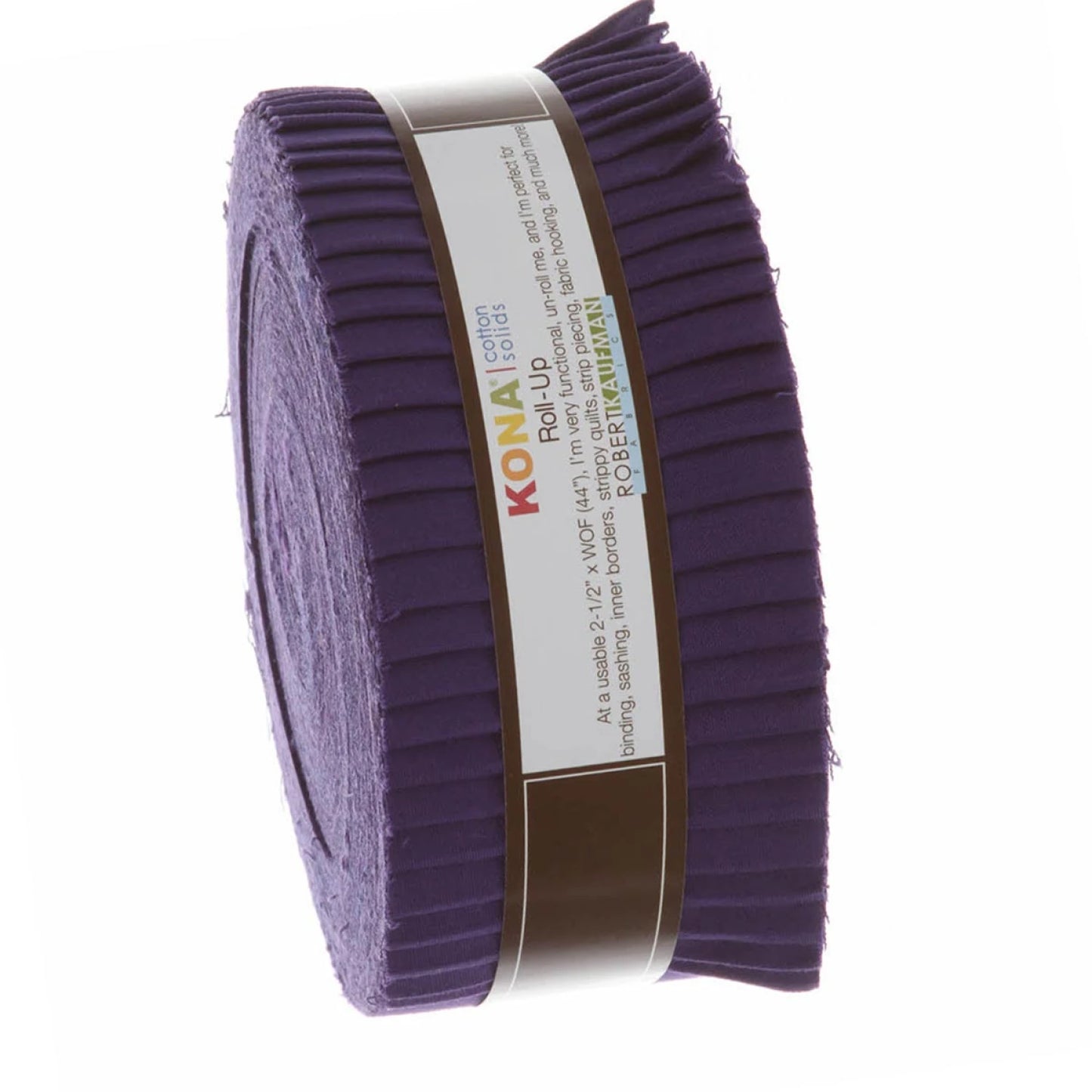 2-1/2in Strips Roll Up Kona Solids Purple | 40pcs |