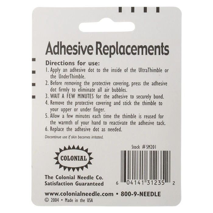 Underthimble Adhesive