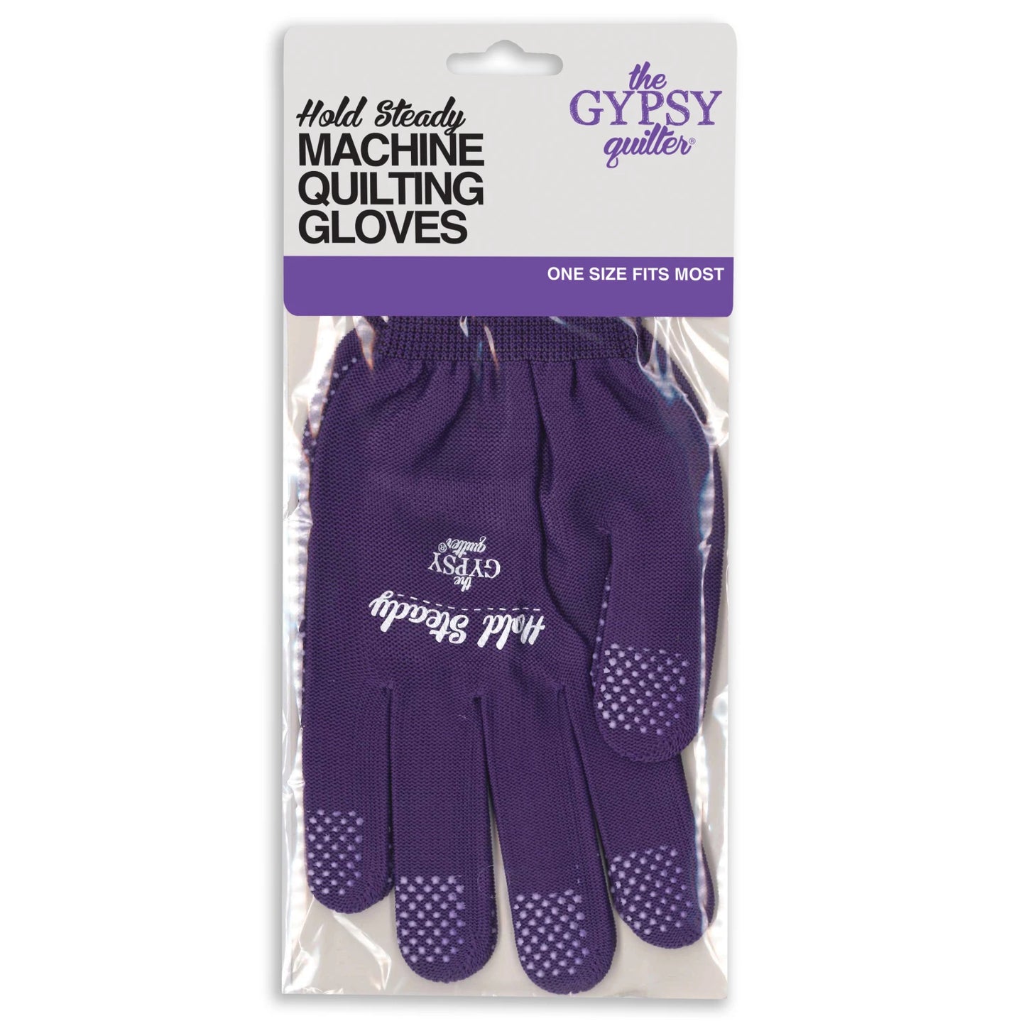 Gypsy Quilter Hold Steady Machine Gloves - One Size