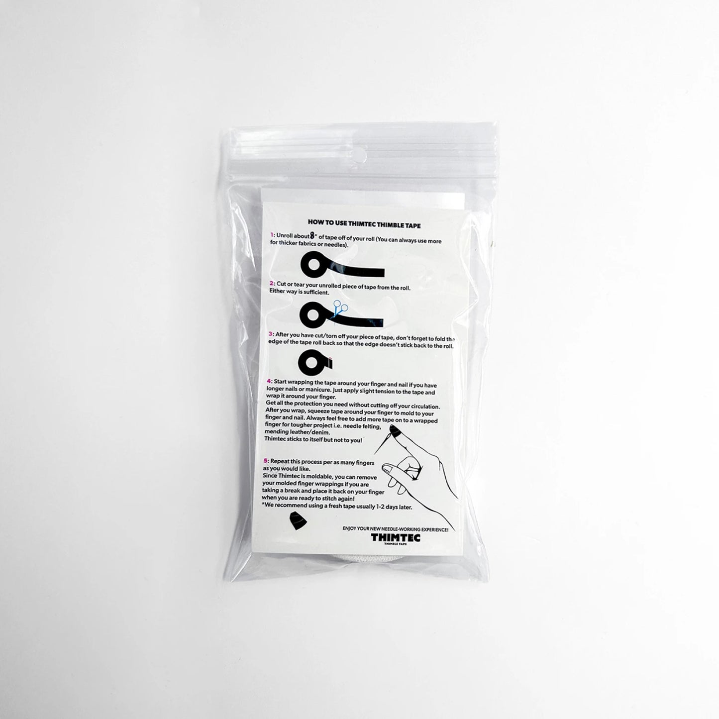 Thimtec Thimble Tape Lemonade